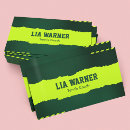 Search for tennis coach business cards Green