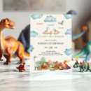Search for volcano birthday invitations Stomp chomp roar