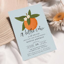 Search for orange blossom invitations Cutie