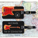 Search for guitar luggage tags Musician