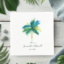 Search for palm tree napkins Summer