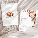 Search for orange wedding invitations Wildflowers