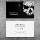 Search for skull business cards Grunge
