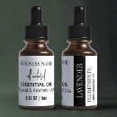 Search for essential oil labels Minimalist