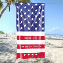 Search for red white blue beach towels Modern