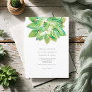 Search for succulent bridal shower invitations Botanical