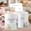 Search for bridesmaid mugs Floral