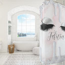 Search for silver shower curtains Glamorous glitter