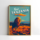 Search for vintage safari posters Wildlife