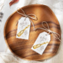 Search for white and gold gift tags Elegant script calligraphy