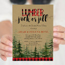 Search for lumberjack invitations Wilderness