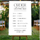 Search for order of events wedding posters Classic