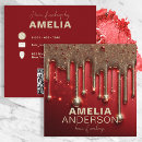 Search for glossy business cards Hair stylist