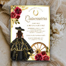 Search for black dress quinceanera invitations Quinceañera