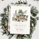 Search for new house holiday cards Snow