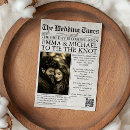 Search for newspaper wedding invitations Fun