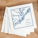 Search for map napkins Elegant