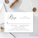 Search for menu choices wedding rsvp cards Classic