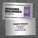 Search for vending machine business cards Maintenance