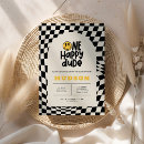 Search for groovy 1st birthday invitations Vintage