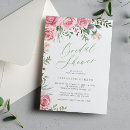 Search for watercolor bridal shower invitations Garden