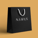 Search for monogrammed gift bags For him