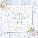 Search for just married napkins Modern elegant
