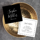 Search for black border business cards Black and white