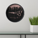 Search for rose gold clocks Wall