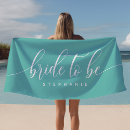 Search for bride beach towels Bride to be