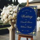Search for royal blue wedding signs Vintage
