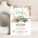 Search for pumpkin truck invitations Boho