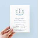 Search for hydrangea rehearsal dinner invitations Elegant