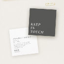Search for keep in touch business cards Professional