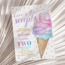 Search for ice cream birthday invitations Girls summer party