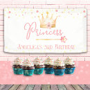 Search for princess birthday banners Kids birthday party