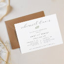 Search for cocktail rehearsal dinner invitations Modern