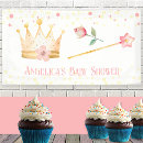 Search for princess baby shower banners Watercolor