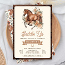 Search for horse birthday invitations Equestrian