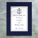 Search for nautical welcome wedding signs Anchor