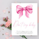 Search for dont say baby signs Bow