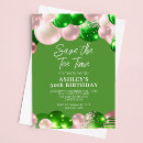 Search for golf save the dates Green