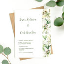 Search for white lily wedding invitations Watercolor