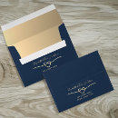 Search for navy blue wedding envelopes Modern