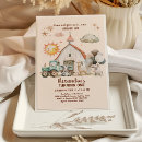 Search for farm birthday invitations Rustic