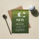 Search for golf 30th birthday invitations Golfer