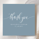 Search for dusty blue wedding thank you cards Sophisticated