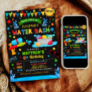 Search for water balloon invitations Boy
