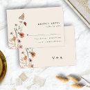 Search for floral rsvp cards Spring summer fall