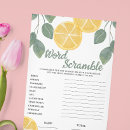 Search for word scramble bridal shower gifts Botanical